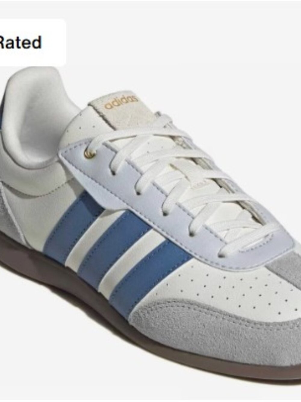 Adidas Barreda Lo Sneakers | Women's 9 | White Blue Grey Cloudfoam